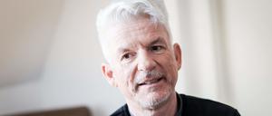 Der Hamburger Schriftsteller Heinz Strunk