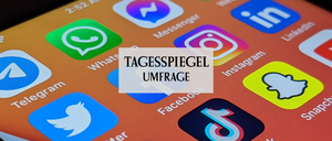 Umfrage Social Media