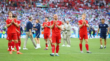 Christian Eriksen und seine Teamkollegen nehmen derzeit an der EM teil.