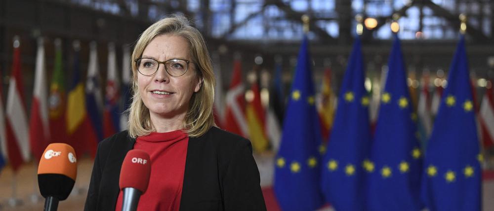 Österreichs grüne Klima- und Umweltministerin Leonore Gewessler. 