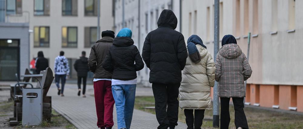 Die Zentrale Erstaufnahmeeinrichtung für Asylbewerber (ZABH) des Landes Brandenburg in Eisenhüttenstadt.