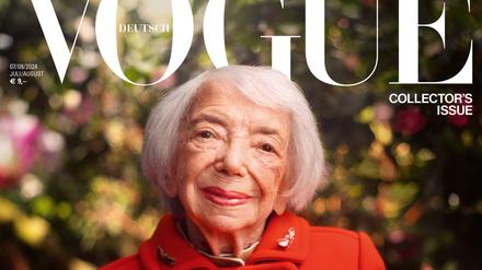 Die Holocaust-Überlebende Margot Friedländer auf dem Titel der „Vogue“.