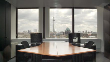 Ein leeres Büro. Könnte man hier auch wohnen?