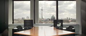 Ein leeres Büro. Könnte man hier auch wohnen?