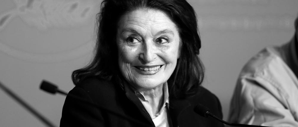 Die französische Schauspielerin Anouk Aimée, 2019