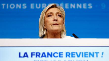 Marine Le Pen von der rechtsextremen Partei „Rassemblement National“ gilt als  Anwärterin für das Präsidentenamt im Jahr 2027. 