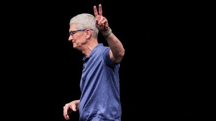 Tim Cook: Der Apple-Chef wählte bei seiner KI-Strategie einen konservativen Ansatz. 