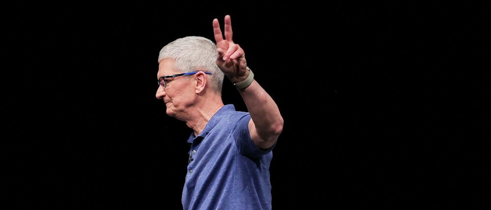 Tim Cook: Der Apple-Chef wählte bei seiner KI-Strategie einen konservativen Ansatz.