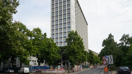Das Berliner Hochhaus der Senatsverwaltung für Stadtentwicklung wurde denkmalgerecht saniert.