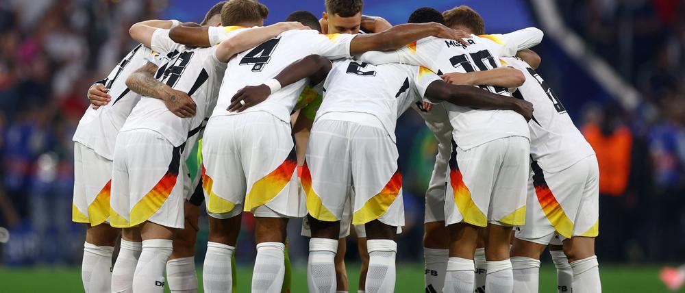 Die National-Elf bei dem Spiel Deutschland gegen Schottland am 14. Juni 2024.