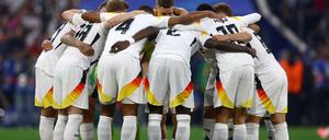Die National-Elf bei dem Spiel Deutschland gegen Schottland am 14. Juni 2024.