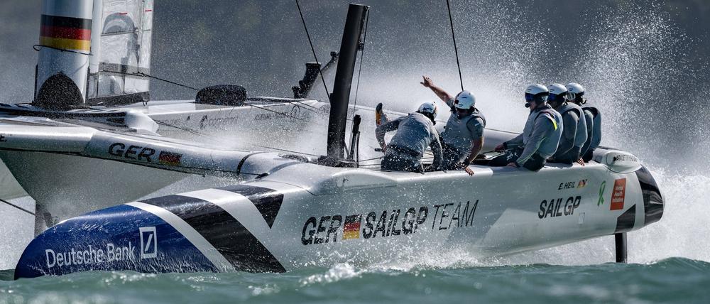 Team Germany mit Erik Heil bereitet sich in Neuseeland auf die Grands Prix vor.