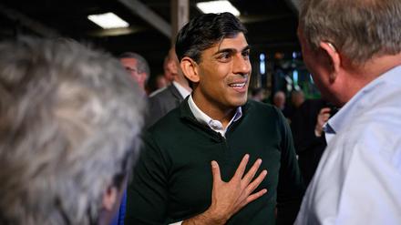 Der britische Premier Rishi Sunak