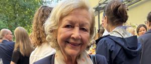 Tatkräftig und hilfsbereit. Ehrenpräsidentin Ursula Raue blickte auf die Anfänge vor 41 Jahren. 