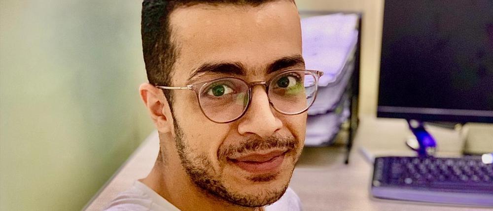 Der Friedensaktivist Hamza Howidy.