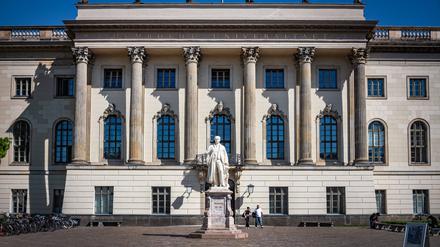 Die Humboldt-Universität in der Straße Unter den Linden.