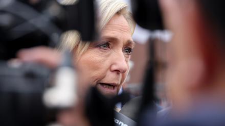 Marine Le Pen, Anführerin des rechtsnationalen Rassemblement National (RN)