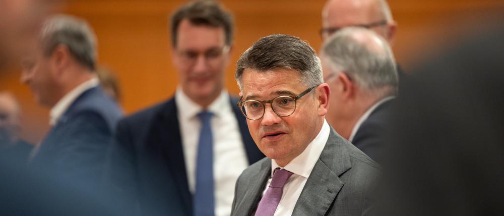 Hessens Ministerpräsident Boris Rhein (CDU) ist aktuell Vorsitzender der MPK.