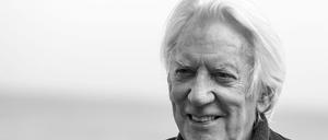 Donald Sutherland, Schauspieler aus Kanada, lässt sich am Rande des Filmfestivals San Sebastián fotografieren. 