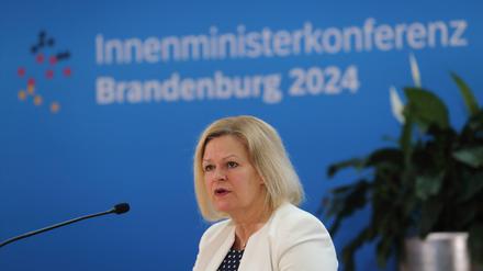 Nancy Faeser SPD, Bundesinnenministerin.