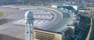 Entwürfe für eine Vision des Projektentwicklers EUREF AG für den ehemaligen Flughafen Berlin-Tempelhof. Erstmals veröffentlicht im Juni 2024.