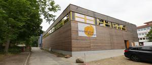 Der Neubau der Waldorfschule wurde in Holzhybridbauweise errichtet. 