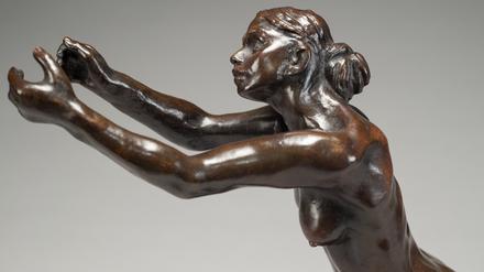 Camille Claudel (1864−1943), „L’Implorante“ (petite modèle), Bronze, Entwurf 1898 (Guss wohl um 1905). 