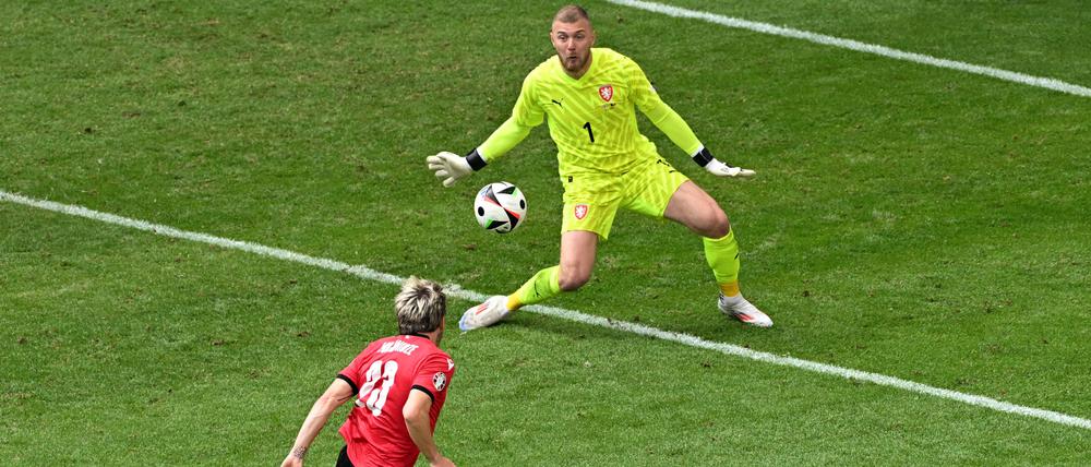 Lobzhanidze und Georgien waren dicht dran am 2:1.