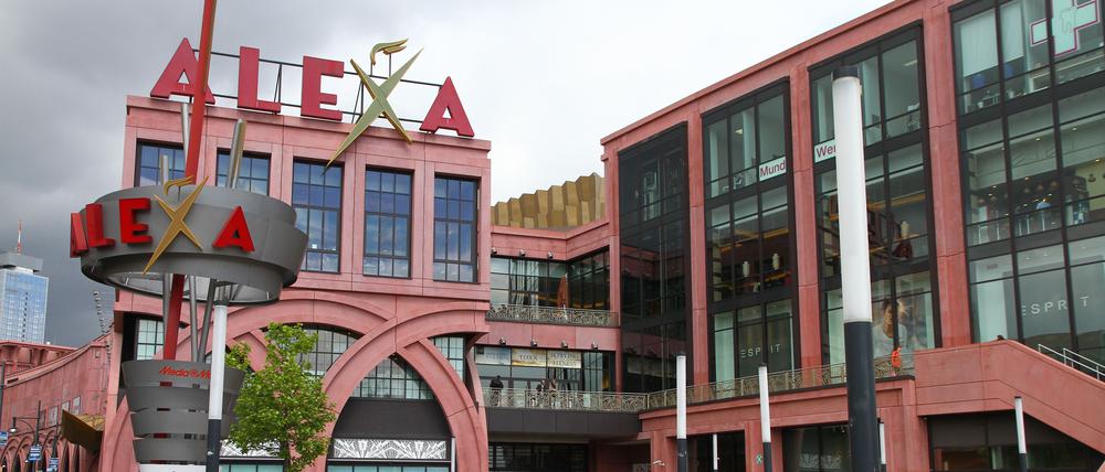 Das Einkaufszentrum Alexa am Alexanderplatz.