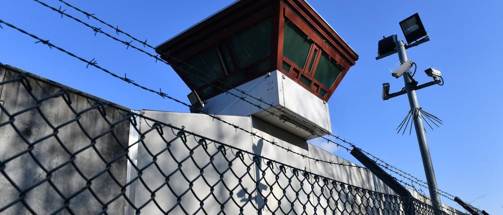 Die Haftanstalt Tegel: Hier ist der Doppelmörder in Haft.