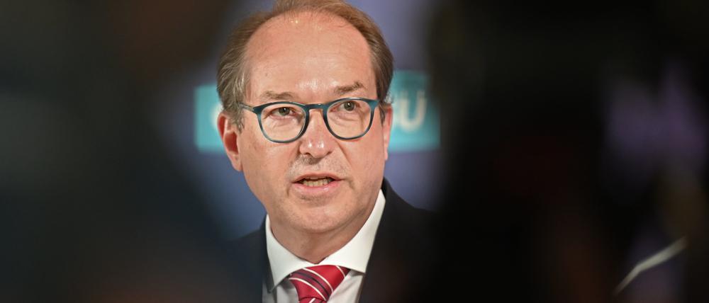 Der CSU-Landesgruppenchef: Alexander Dobrindt.