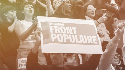 Demonstration für eine geeinigte Linke in Paris am 15. Juni.