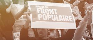 Demonstration für eine geeinigte Linke in Paris am 15. Juni.