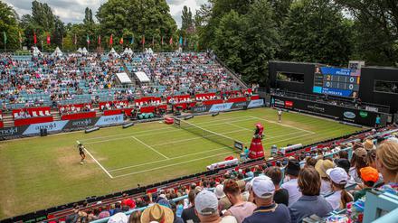 Fast volles Haus am Sonntag. Das Finale zwischen Jessica Pegula und Anna Kalinskaja begeisterte die Zuschauer im Steffi-Graf-Stadion.