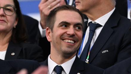 Philipp Lahm beim EM-Spiel Schweiz gegen Deutschland.