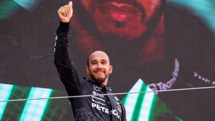 Am Wochenende landet Lewis Hamilton endlich wieder auf dem Podium.