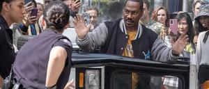 Eddie Murphy als Axel Foley in einer Szene von „Beverly Hills Cop: Axel F“. 
