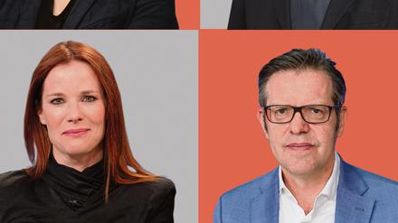 Montage Ticket - Literaturaufmacher 
Thea Dorn, deutsche Schriftstellerin, Literatirkritikerin und Fernsehmoderatorin, aufgenommen auf der Leipziger Buchmesse. (zu dpa "Julius-Campe-Preis 2023 geht an Schriftstellerin Thea Dorn") +++ dpa-Bildfunk +++
Peter Sloterdijk auf dem Premieren-Abend der ARD, Das Erste Serie Kafka unter der Regie von David Schalko in der Urania, Berlin-Tempelhof-Schoeneberg, Deutschland, Europa, 19.03.2024. ***
Florence Gaub bei Anne Will 2023-12-03 - Deutschland, Berlin - Florence Gaub, Politikwissenschaftlerin und Direktorin des Forschungsbereichs am NATO Defense College, zu Gast bei Anne Will im Ersten.
SVR Integration und Migration legt Jahresbericht vor 2024-05-14 Deutschland, Berlin - Der Sachverständigenrat SVR für Integration und Migration stellt sein Jahresgutachten 2024 der Presse vor. Im Bild Prof. Dr. Steffen Mau, Humboldt-Universität zu […]
