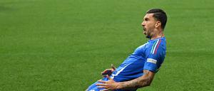 Mattia Zaccagni war Italiens umjubelter Held.