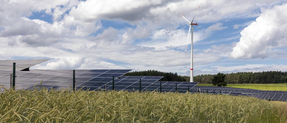 Photovoltaik im ländlichen Raum.