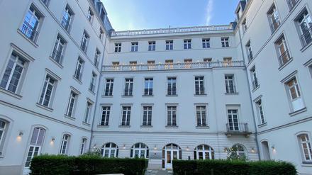 Der Innenhof der Mendelssohn-Remise.