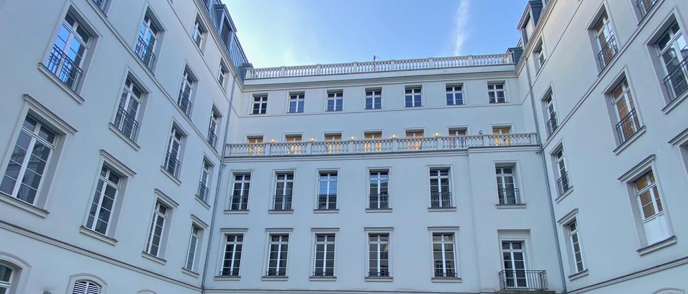 Der Innenhof der Mendelssohn-Remise.