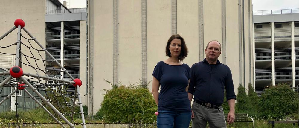 Nora Hipko und Ernst Röntgen wohnen im Park Center Treptow
Copyright: Julia Schmitz