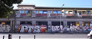 Graffiti-Schmierereien in Babelsberg (Symbolbild).