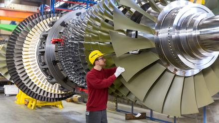 Die Gasturbinen von Siemens Energy können teilweise Wasserstoff verbrennen, den es aber nicht in ausreichender Menge gibt. 