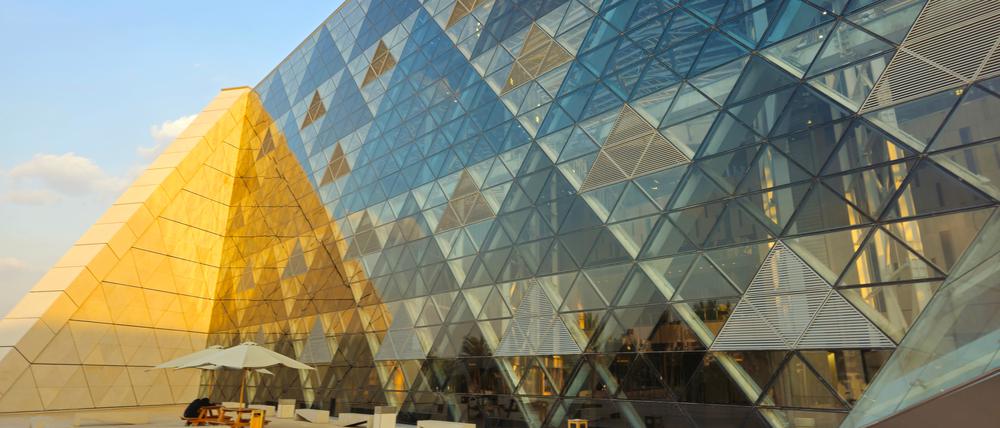 Die Außenansicht des neuen Museums.