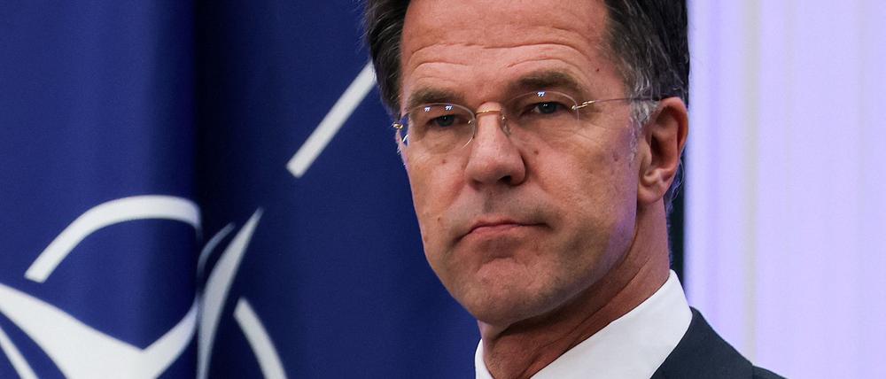 Mark Ruttebei einem Nato-Treffen im Juni 2023.