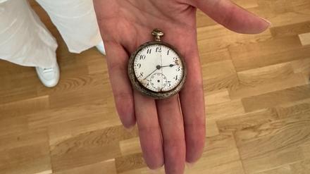 Die Taschenuhr von Vasilios Kontogeorgiou.