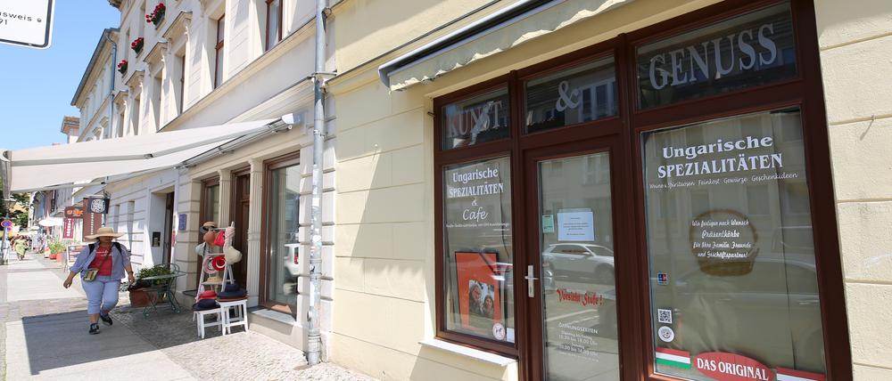 Der „Kunst & Genuss“-Laden mit Ungarischen Spezialitäten und Café in der Potsdamer Innenstadt ist dauerhaft geschlossen.