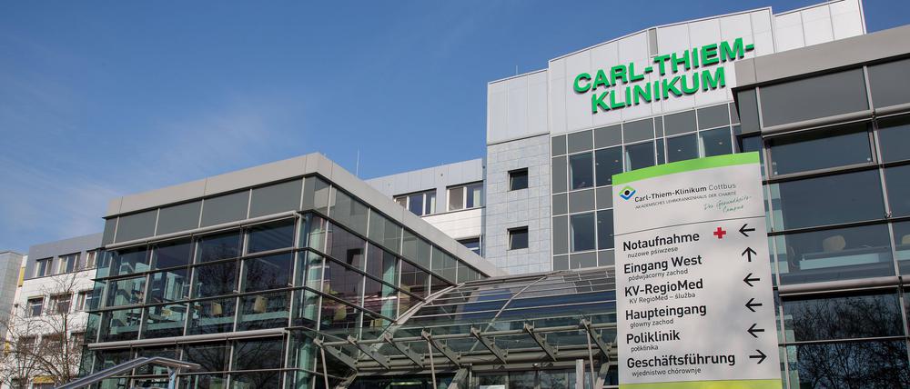 Das Carl Thiem Klinikum in Cottbus wird Zentrum der Medizinischen Universität.